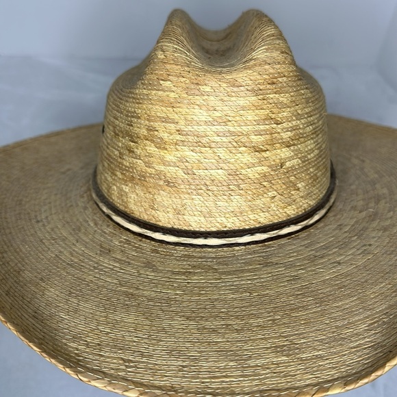 Turner Hat Company Bull Rider Straw Hat 71/8 - Picture 5 of 10
